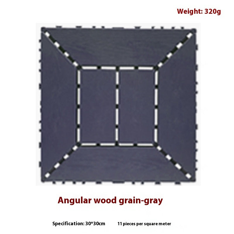 Balcony Garden Courtyard Waterproof Plastic Assembled Floor