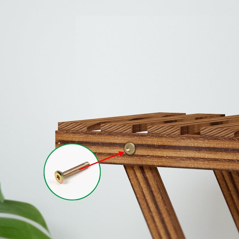 Anti-corrosion Multi-layer Indoor And Outdoor Garden Balcony Rack Living Room Floor Green Radish Basin Frame Household