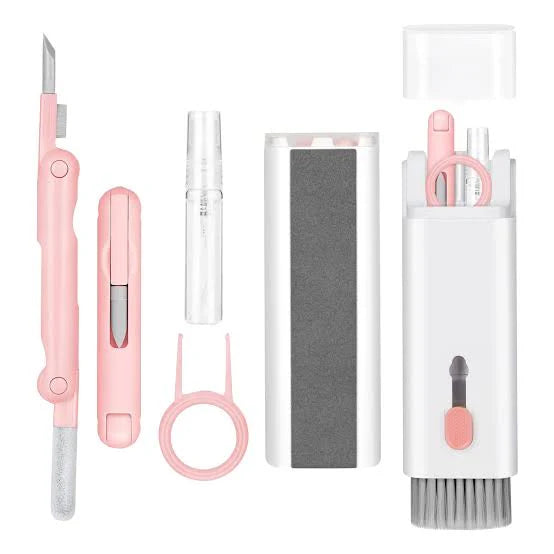 7-in-1 Computer Keyboard Cleaner Brush Kit Bluetooth Earphone Cleaning Pen